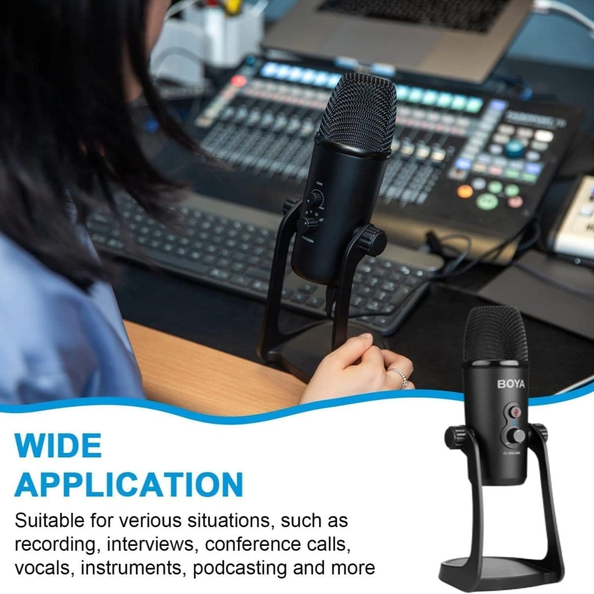 BOYA BY-PM700 USB Condenser Microphone - متجر نصر