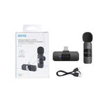 BOYA Audio System BOYA BY-V1 Ultracompact 2.4GHz iPhone Wireless Microphone System (One Mic)