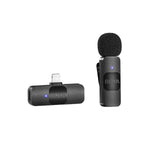 BOYA Audio System BOYA BY-V2 Ultracompact 2.4GHz Wireless Microphone System for iPhone (Two MICs)