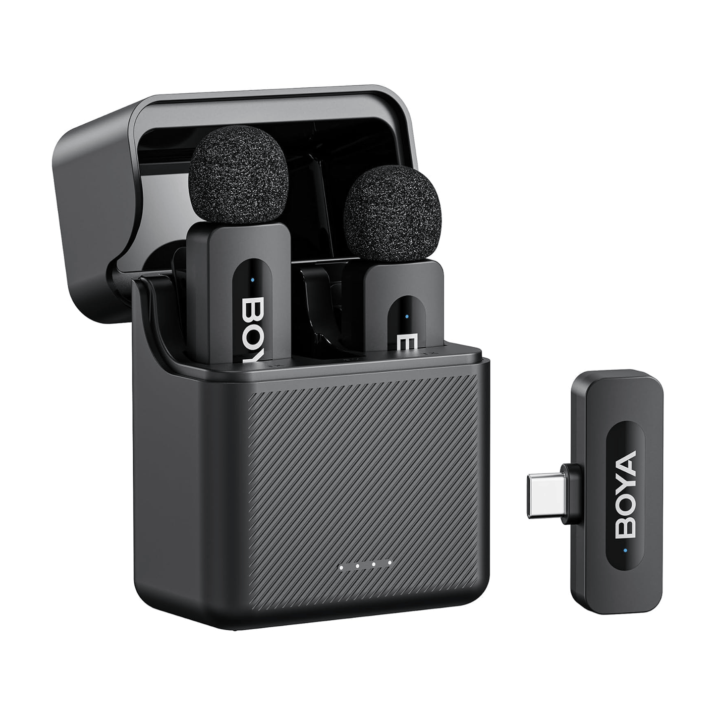 مايكروفون لافالير لاسلكي BOYA BY-V30 USB-C - متجر نصر