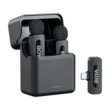 BOYA Audio System BOYA BY-V30 Wireless Lavalier Microphone USB-C