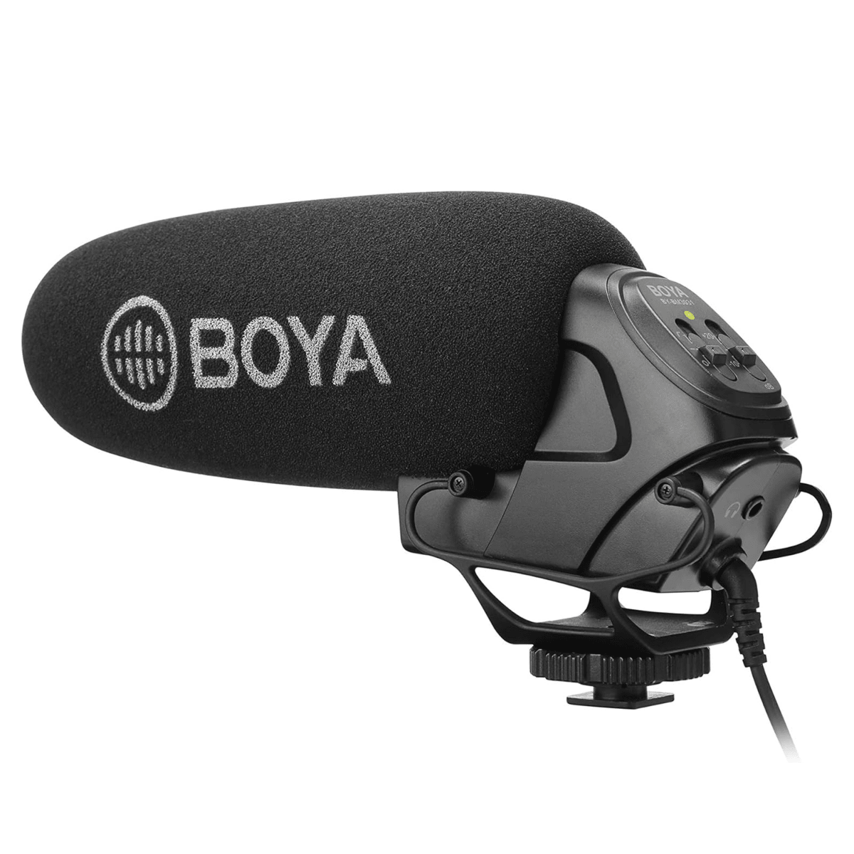 BOYA MIC-BY-BM3031 On-Camera Super cardioid Shotgun Microphone - متجر نصر