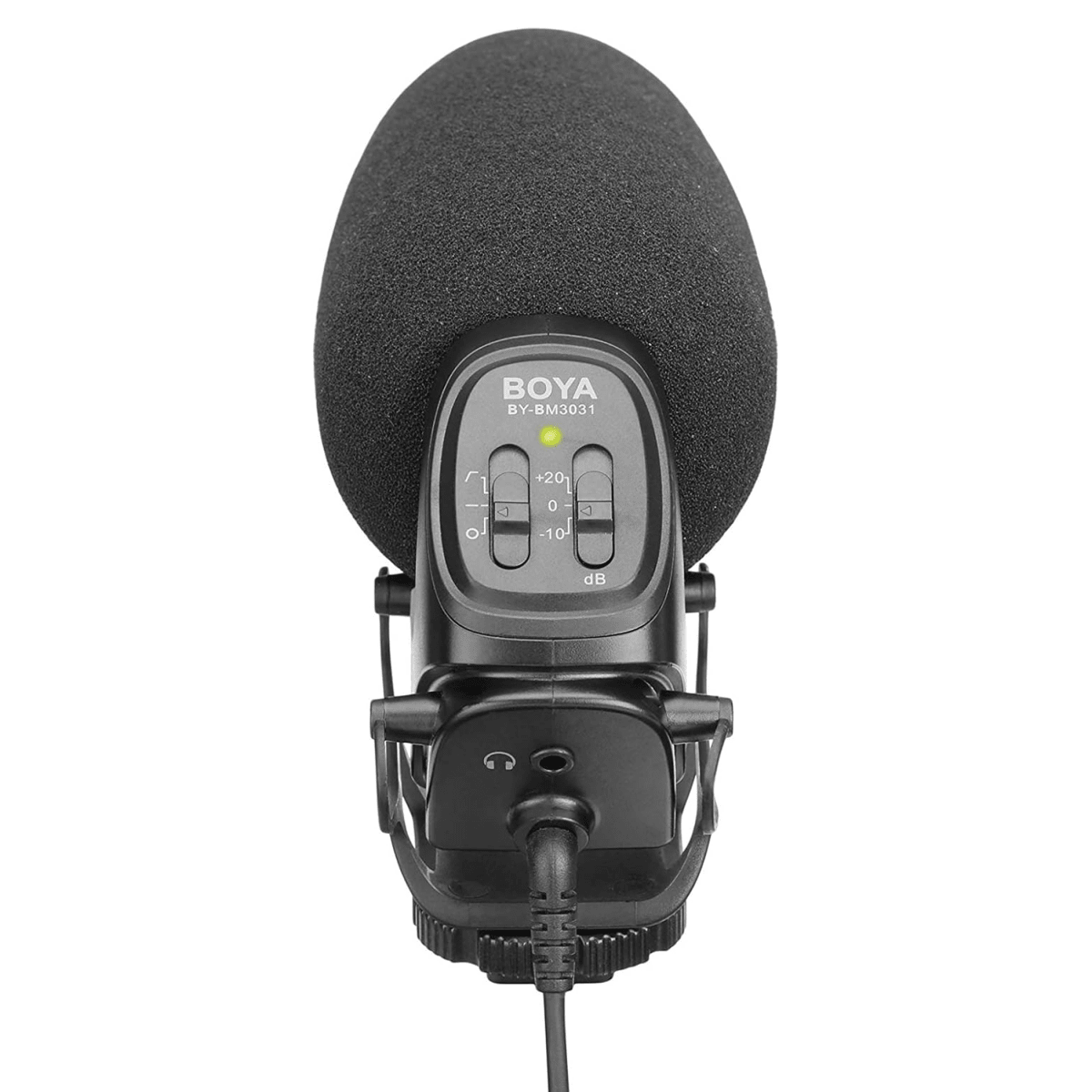 BOYA MIC-BY-BM3031 On-Camera Super cardioid Shotgun Microphone - متجر نصر