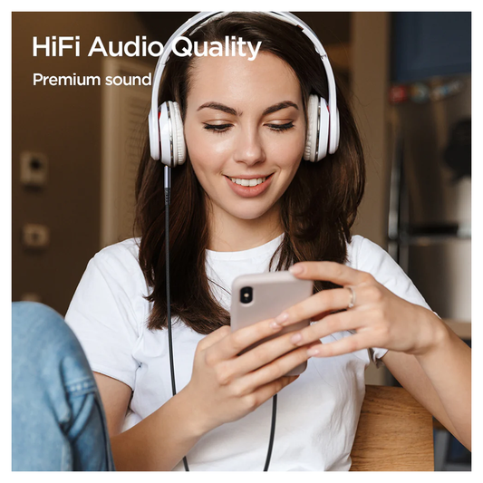 JOYROOM Audio-Transfer Series AUX Audio Cable | SY-A06 متجر نصر