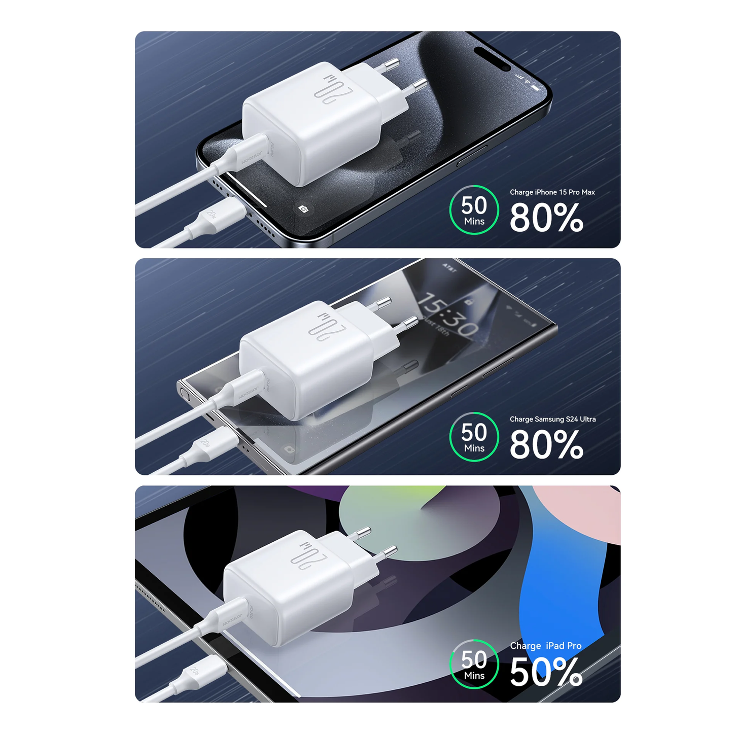 JOYROOM PD20W Fast Charger EU /JR-TCF20 - متجر نصر