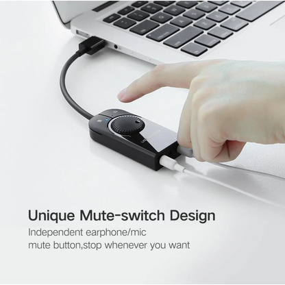 UGREEN USB External Stereo Sound Adapter CM129 متجر نصر