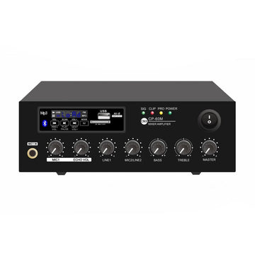 CMX Audio System CMX CP-60M Mini Mixer Amplifier | 60W Bluetooth PA Amplifier