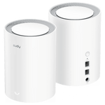 Cudy Networks Cudy M1800 AX1800 Dual-Band Gigabit Whole Home Mesh Wi-Fi 6 System (1-Pack)