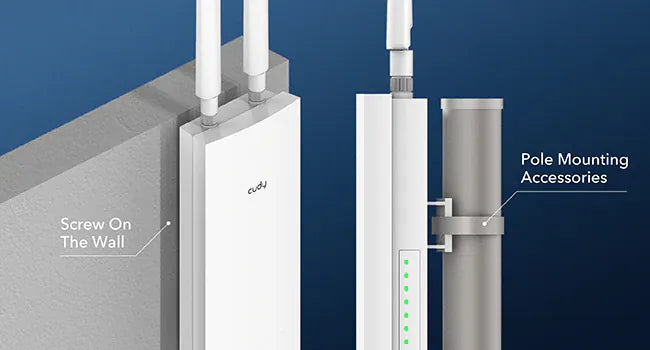 Cudy RE1200 Outdoor AC1200 Wi-Fi Range Extender - متجر نصر