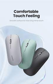 UGREEN Portable Wireless Mouse 2.4GHZ Ultra Slim (AA alkaline battery not included) /90372 -90373-90374