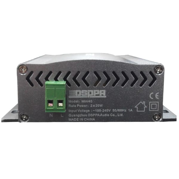 DSPPA 2x20W MiNi Bluetooth Amplifier | Mini40 - متجر نصر