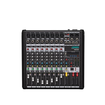 DSPPA Audio System DSPPA -8 Channel Audio Mixer /DMX08