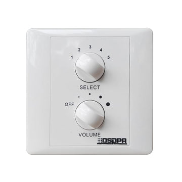 DSPPA Audio System DSPPA WH-2 6W Speaker Volume Controller With Selector