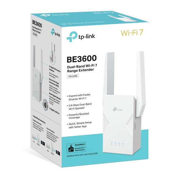 Tp-Link RE225BE | BE3600 Dual-Band Wi-Fi 7 Range Extender متجر نصر