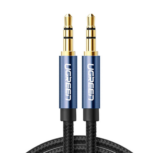 Ugreen AUX audio cable straight minijack 3.5 mm (blue) / AV112 متجر نصر