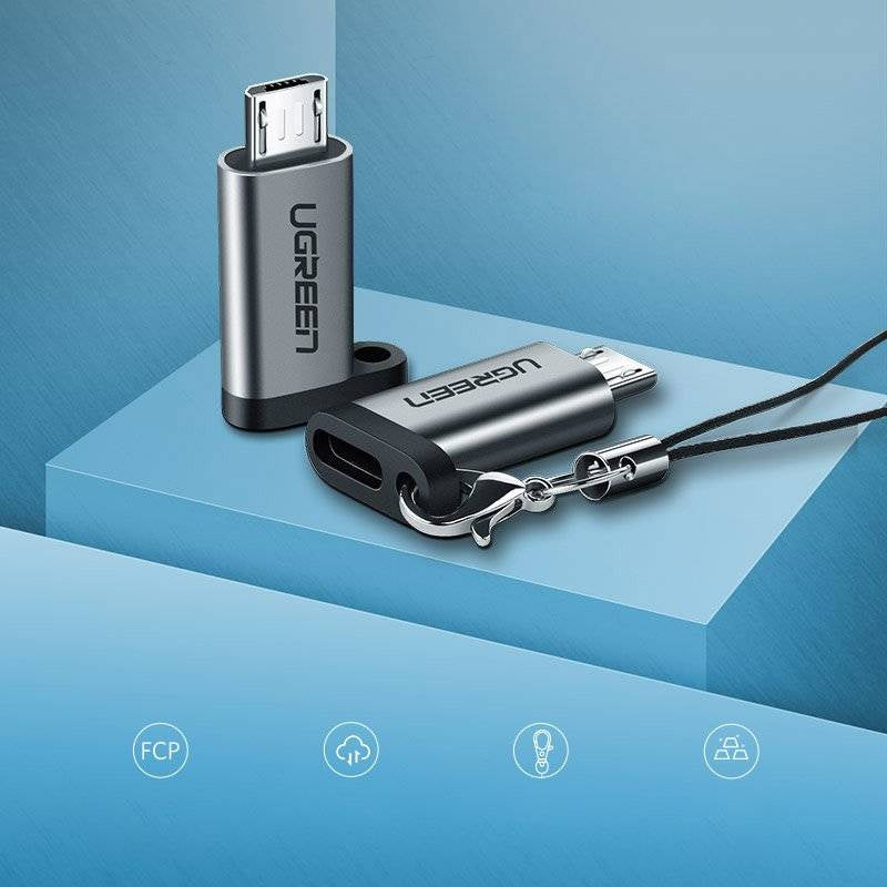 UGREEN Adapter USB Type C to Micro USB Adapter /50590 متجر نصر