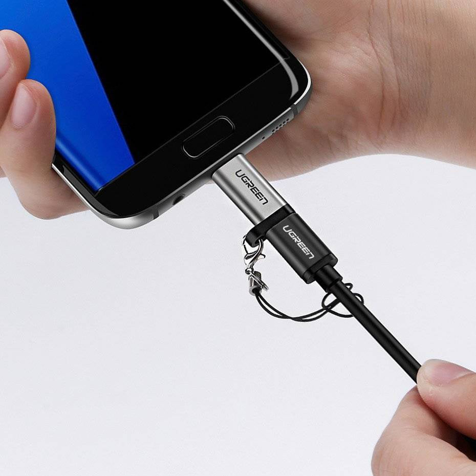 UGREEN Adapter USB Type C to Micro USB Adapter /50590 متجر نصر