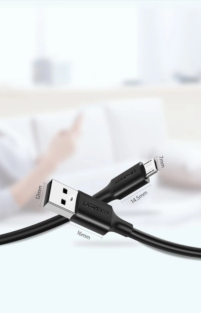 UGREEN Micro USB Male To USB 2.0A  Male Cable / 60136-60138