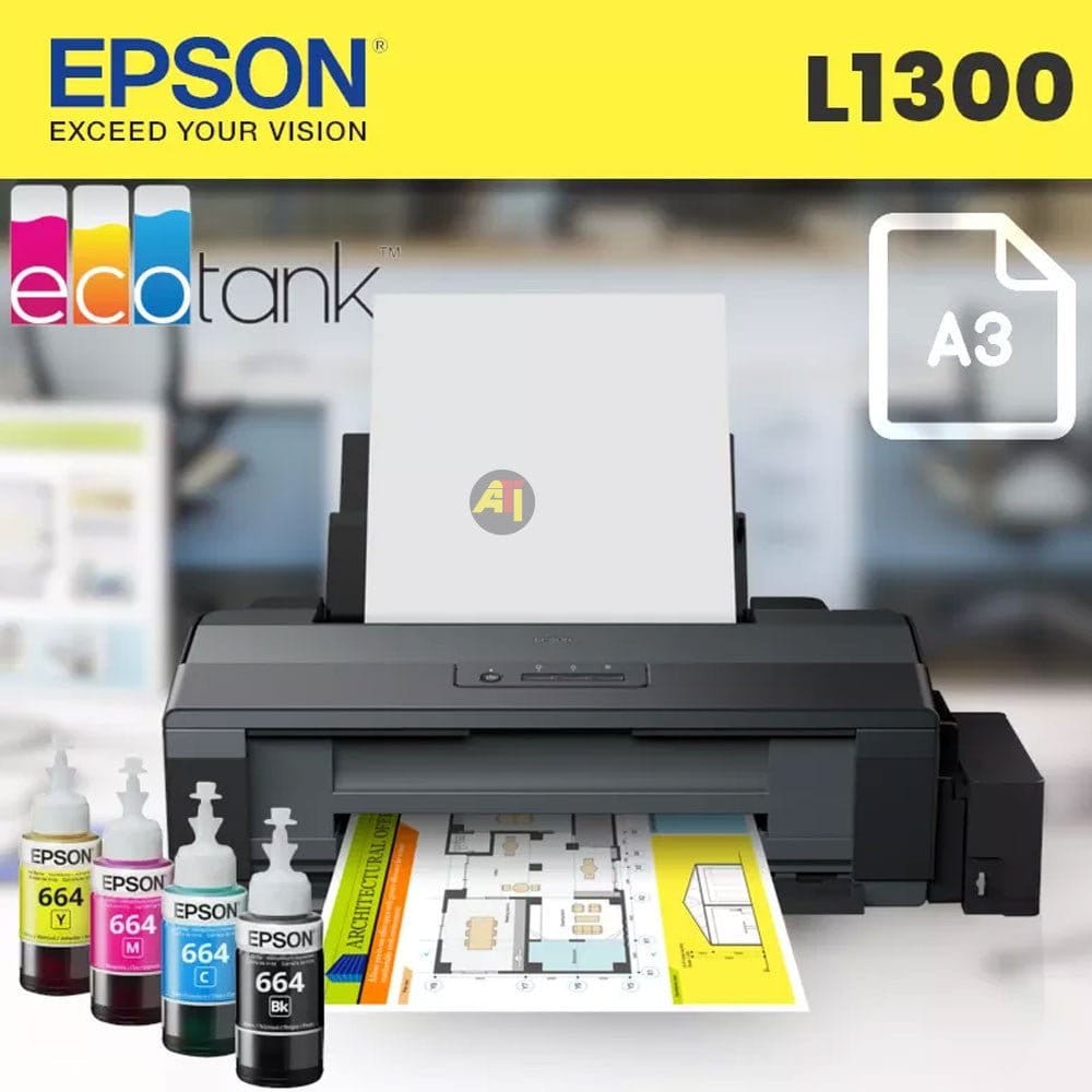 طابعة بخزان حبر  |  Epson L1300 A3 - متجر نصر