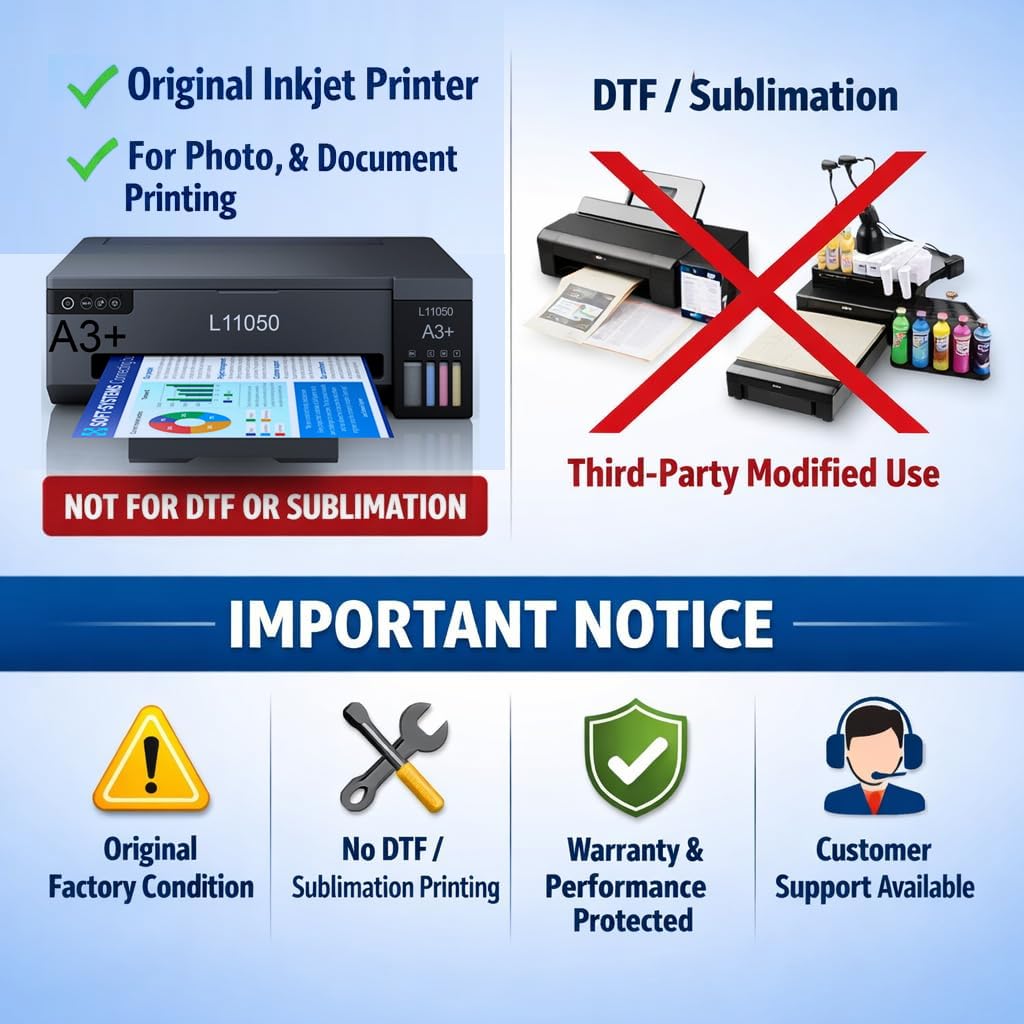 Epson EcoTank L11050 A3+ Wireless Ink Tank Printer - متجر نصر