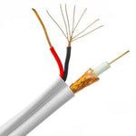 Extream Surveillance Camera Cable RG58 Coaxial Cable with Power