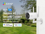 EZVIZ Surveillance Camera Ezviz 2K 4G Outdoor Camera 3mp/ H5