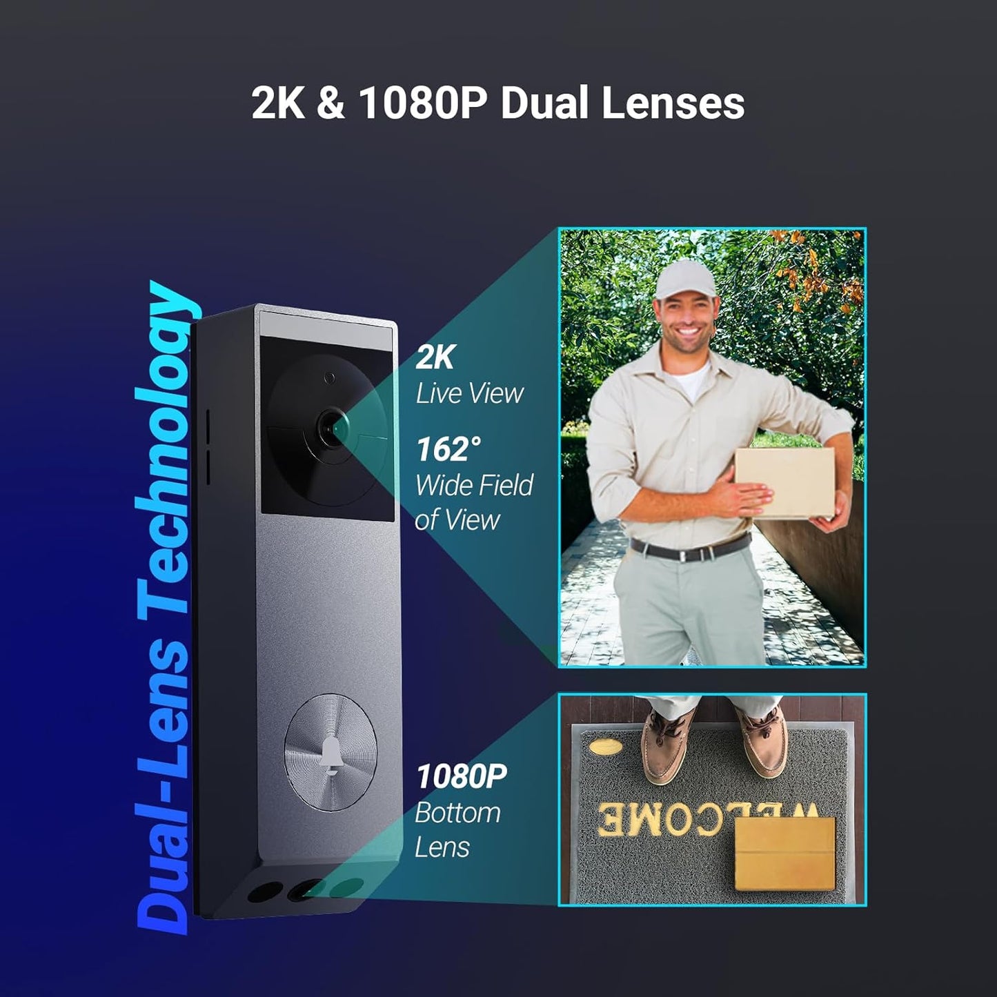 EZVIZ Dual Lens Solar Intercom | EP3X Pro - متجر نصر