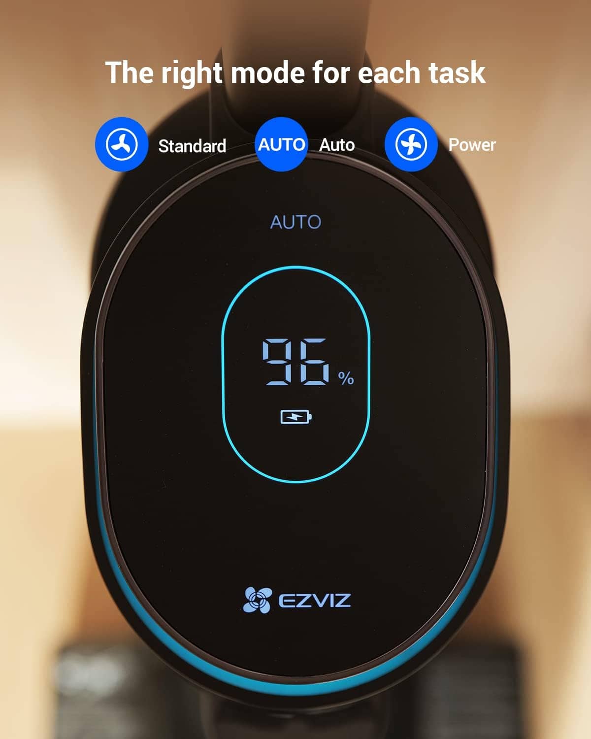 EZVIZ Cordless Wet-Dry Stick Vacuum Cleaner, Sweep & Mop, Self-Cleaning / RH1 - متجر نصر