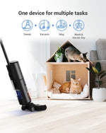 EZVIZ Home Appliance EZVIZ Cordless Wet-Dry Vacuum Cleaner, Sweep & Mop, Self-Cleaning / RH2