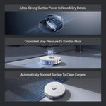 EZVIZ Home Appliance EZVIZ RE5 Plus Robot Vacuum & Mop with 4L Self Emptying Station