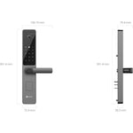 EZVIZ Locks Ezviz Smart Door Lock | Video Call | Surveillance | Self Open | Waterproof | DL20FVS Plus