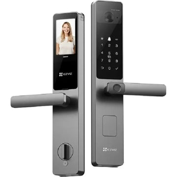 EZVIZ Locks Without Installation Ezviz Smart Door Lock | Video Call | Surveillance | Self Open | Waterproof | DL20FVS Plus