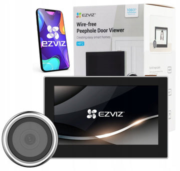 EZVIZ Peephole Ezviz EZVIZ HP2 is a wire-free peephole door viewer