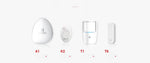 EZVIZ Smart Home EZVIZ BS-113A WIFI Alarm Starter Kit Wireless alarm system (2 Sensors + Panel + Remote)