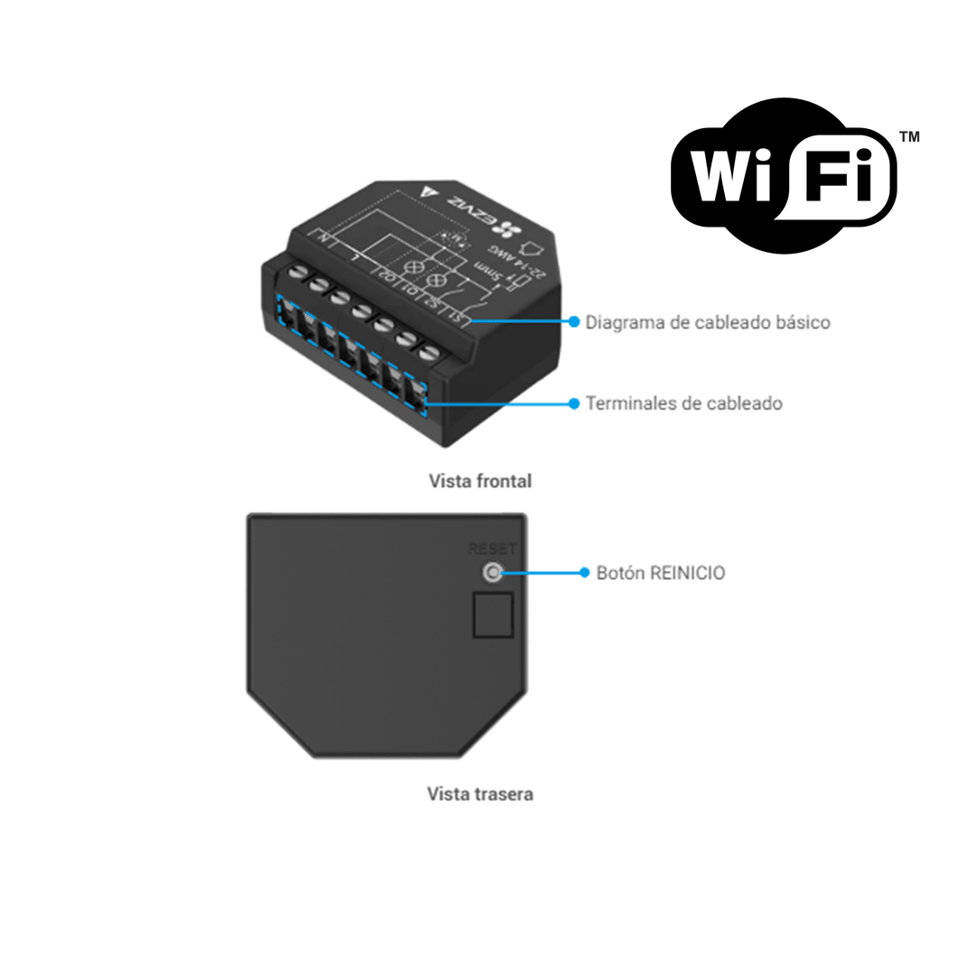 EZVIZ T36 Smart Switch 2 Pole - متجر نصر