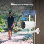 EZVIZ Surveillance Camera Ezviz 2K 4G Outdoor Camera 3mp/ H5