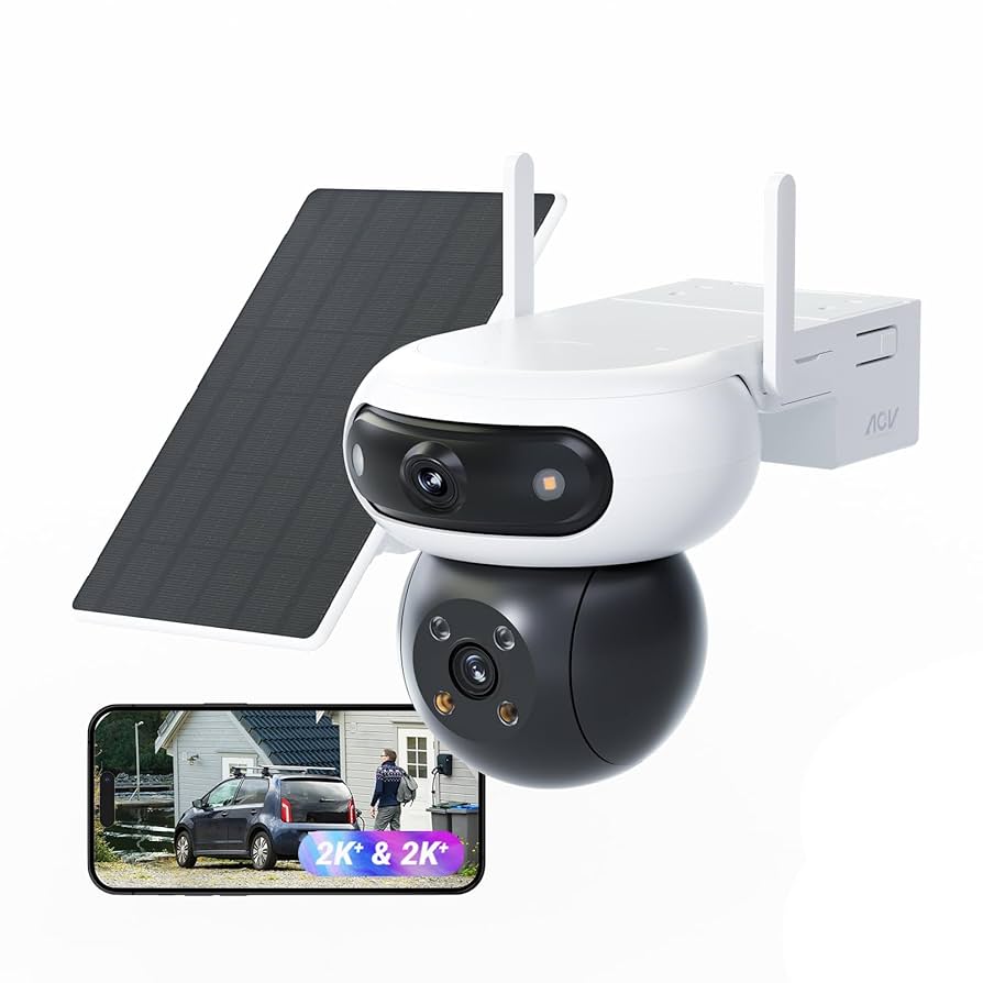 Ezviz 4mp Outdoor Dual Lens Solar Camera | CB90Kit - متجر نصر