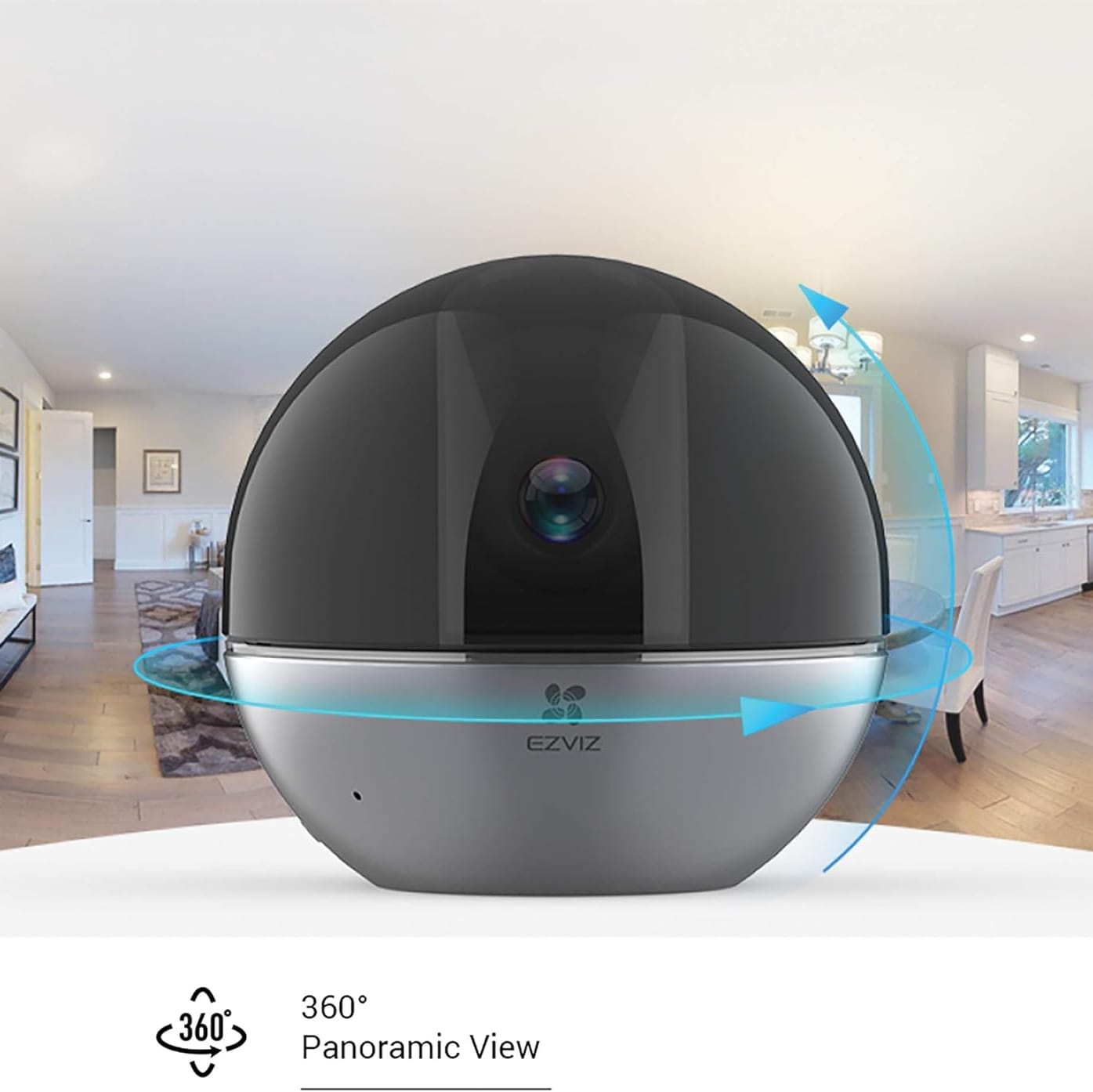 Ezviz 4mp PT Indoor Camera Zoom Tracking | C6W - متجر نصر
