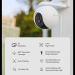 EZVIZ Surveillance Camera Ezviz 5mp PT Outdoor Camera (Smart Tracking) H8 Pro