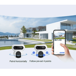 EZVIZ Surveillance Camera EZVIZ H90 4mp Dual Lens 2K⁺ Pan & Tilt Camera for both Cameras