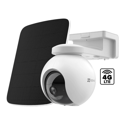 EZVIZ Surveillance Camera With Panel / Without installation Ezviz 3mp (4G Sim) Battery Powered Outdoor PT (Pan /Tilt) Camera-EB8