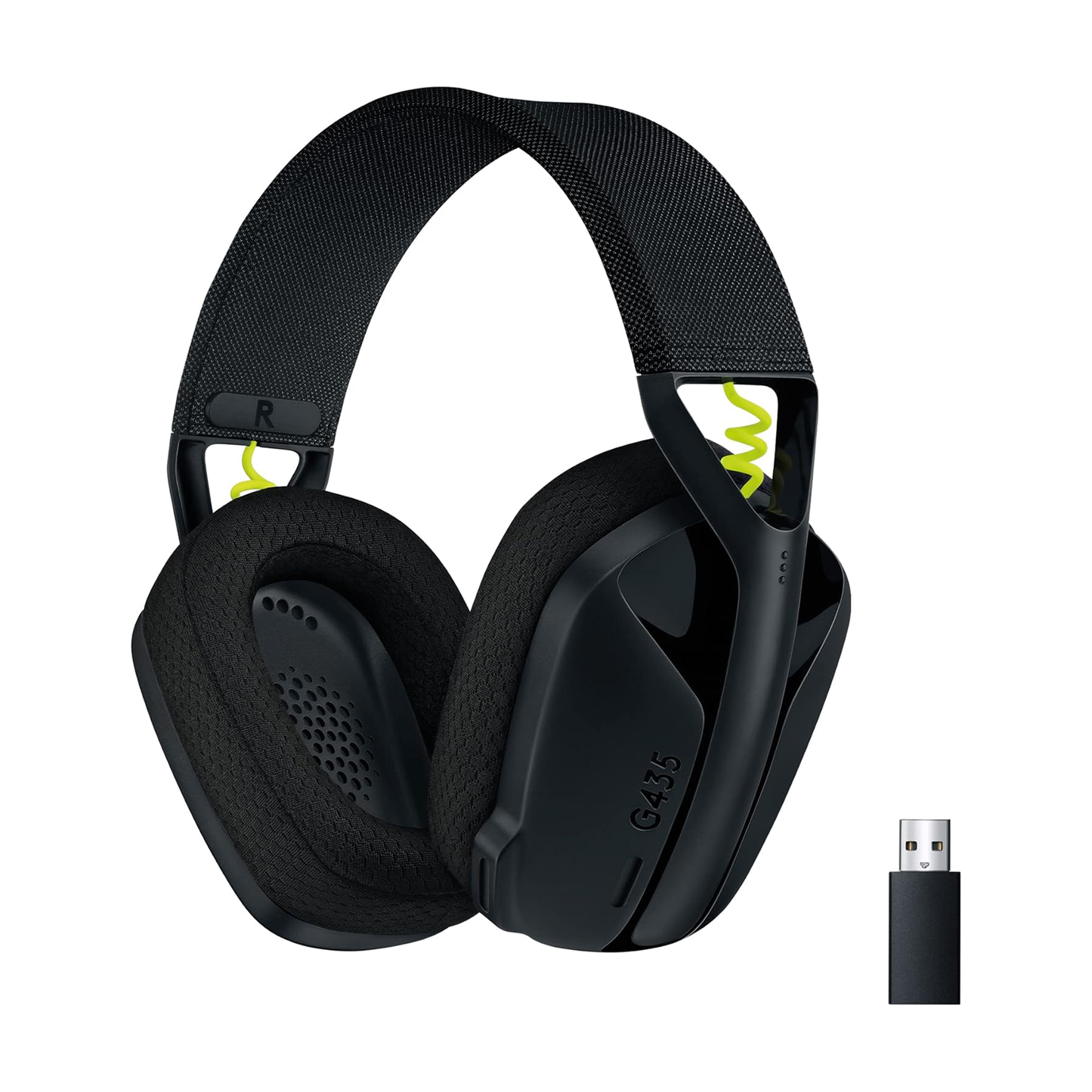 Logitech G435 LightSpeed Over Ear Wireless Gaming Headset متجر نصر