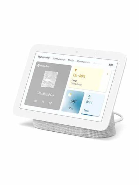 شاشة Google Nest Hub الذكية (الجيل الثاني) مع مساعد - متجر نصر