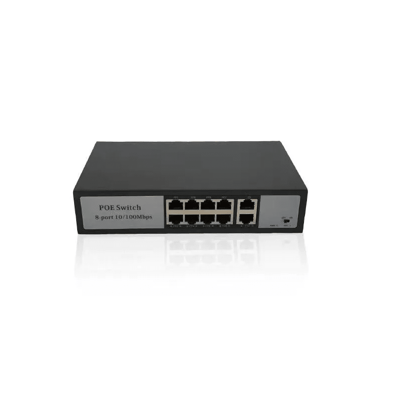 10 Port POE Switch | GrandSecu KU-9010N - متجر نصر
