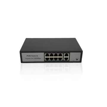 GrandSecu Surveillance Camera Cable 10 Port POE Switch | GrandSecu KU-9010N