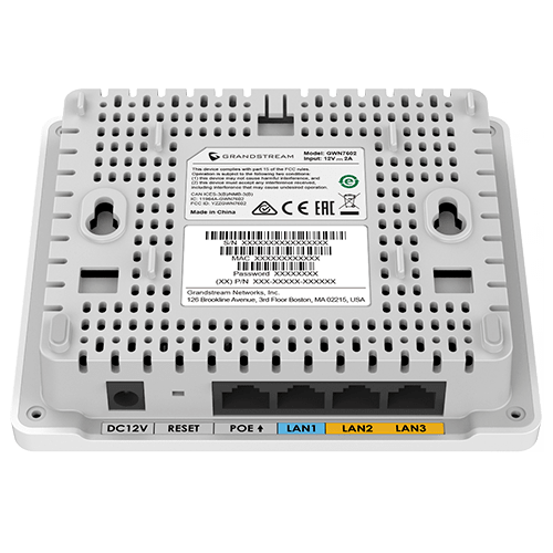 Grandstream GWN7604 AX3000 Wi-Fi 6 Access Point with Integrated 4-Port Gigabit PoE Switch - متجر نصر