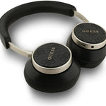 GUESS Mobile Phone Accessories Black Guess 4G Classic Logo Bluetooth Wireless on Ear Headphones | Black - Brown