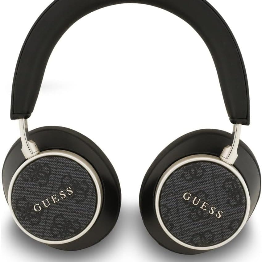 Guess 4G Classic Logo Bluetooth Wireless on Ear Headphones | Black - Brown - متجر نصر