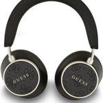 GUESS Mobile Phone Accessories Guess 4G Classic Logo Bluetooth Wireless on Ear Headphones | Black - Brown