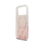 GUESS Mobile Phone Accessories GUESS MagSafe Gradient Case with 4G Glitter Logo Pink | IPHONE 17 Series